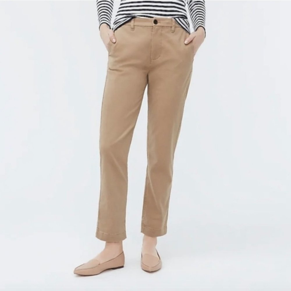 J crew Frankie stretch chino pant size 8 women